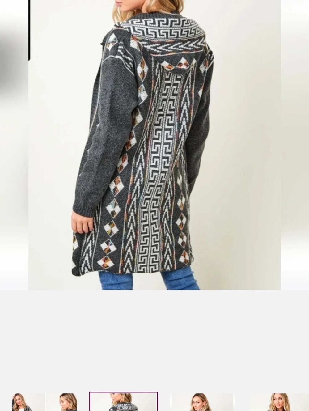 Nwot boutique sweater jacket small